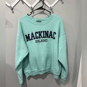 Mackinac island crewneck size large